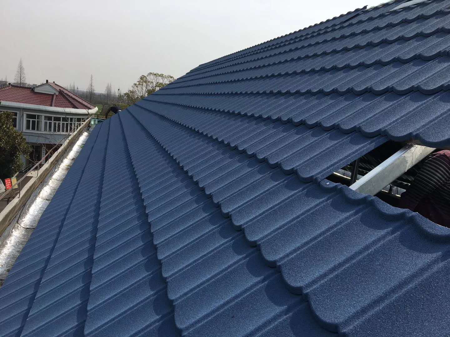 彩石金属瓦,彩石金属瓦厂家,彩石金属瓦价格